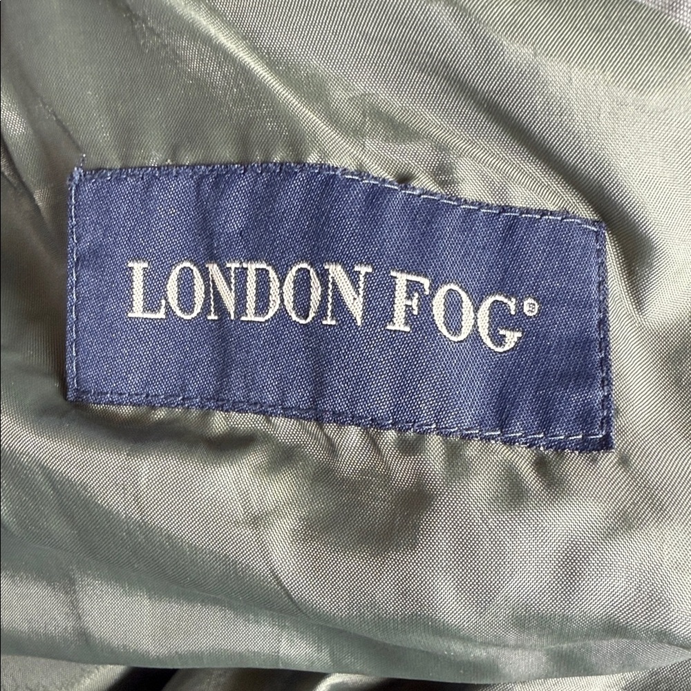 London Fog Military Style Jacket – Olive Green, Small Petite - Picture 2 of 6